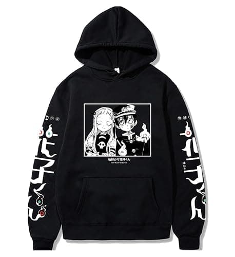 Kaziuoi Anime Hoodie for Women Men Hanako Kun Cosplay Hooded Pullover Crew Neck Sweatshirt Streetwear Tops - Image 1