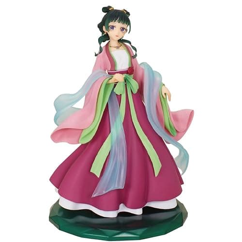DEXSHUN Maomao Figurine d'anime Statue de Manga Personnage Maomao Modèle Statue en PVC Objets de collection Décoration de bureau Ornements Anime Cadeau 20 cm - Image 1
