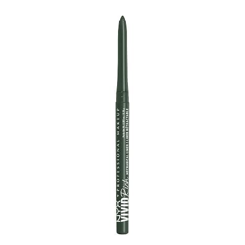 NYX PROFESSIONAL MAKEUP Mechanical Eye Pencil, Vivid Rich Mechanical, Creamy Retractable Eyeliner - Emerald Empire, Emerald Green Eyeliner - 08 Emerald Empire - Image 1