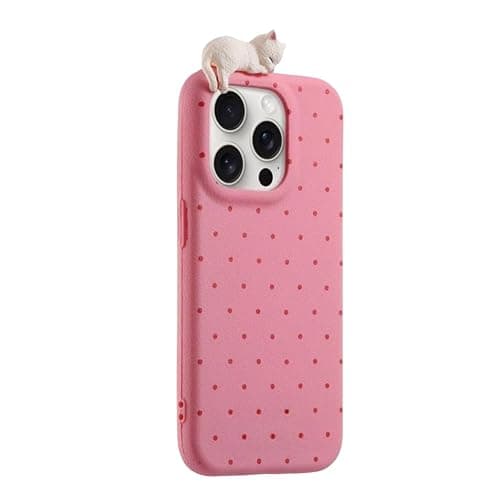 Cat Peeker Phone Charms, Cute Adhesive Animal Accessory, Kawaii Cat Figure Charms, Removable Decoration for Phone Case - Image 1