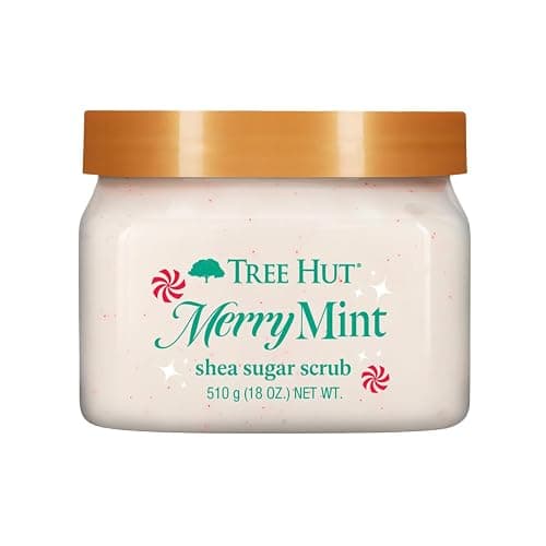 Tree Hut Shea Sugar Scrub, Exfoliating Body Scrub Removes Dead, Dry Skin for a Soft & Hydrated Feel, Nourishing Essential Body Care, 18 fl oz. - Image 1