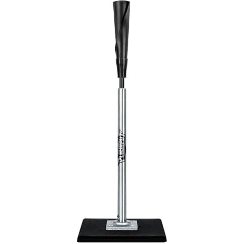 PLAYAPUT Portable Batting Tee for Baseball/Softball, Height Adjustment from 25-37 inch,Easy Transport Premium Baseball Tee with Rubber Top,Heave Duty Base Hitting Tee for Kids/Youths/Adults - Image 1