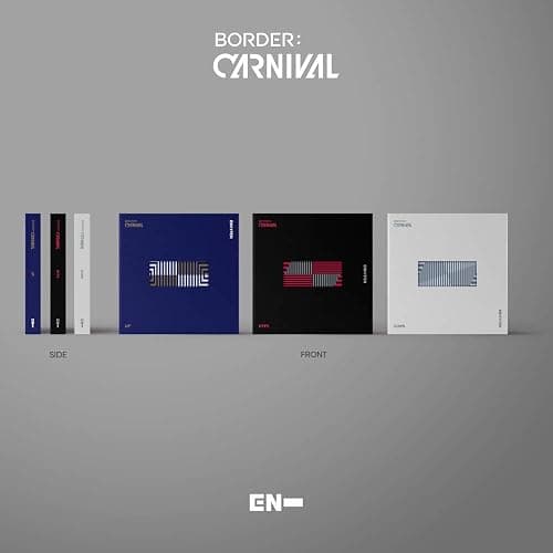 BIGHIT Ent. ENHYPEN - Border : Carnival (2nd Mini Album) Album+Extra Photocards Set (Down ver.) (L200002158) - Image 1