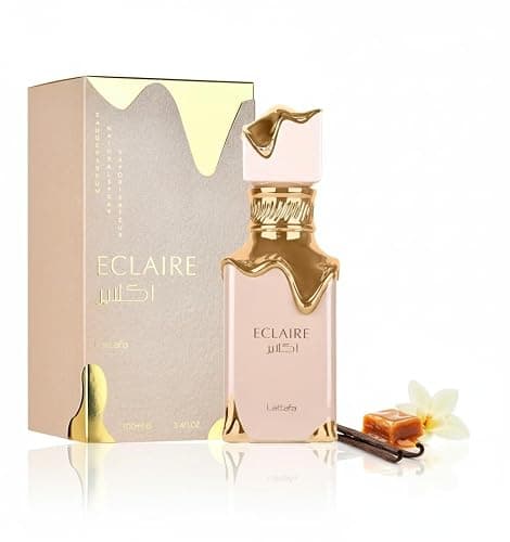 Lattafa Eclaire - Vanilla, Caramel, Sweet, Floral - Eau de Parfum Long-Lasting Fragrance for Women, 3.40 Ounce / 100 ml - Image 1