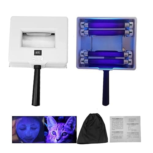NaSeny Wood‘s Lamp - Handheld Facial Skin Care Analyzer,Home Salon Equipment, Wood Lamp for Cat Dog Test Pets Urine - Image 1