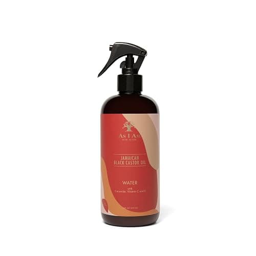 As I Am JBCO Water 16 oz - Nano Curl Strengthener - Moisturizes and Detangles - Anti-Frizz - Increases Fiber Strength - Enriched with Jamaican Black Castor Oil, Vitamin C, and Vitamin E, Red - Image 1