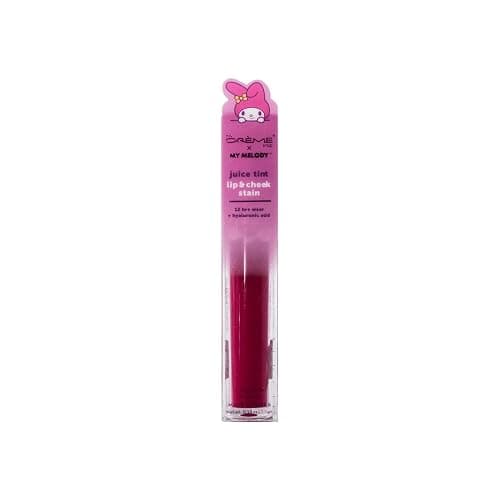 The Crème Shop My Melody Juice Tint - Lip & Cheek Stain - 12 Hour Lip Tint & Liquid Blush for Cheeks -Long Lasting, Waterproof, Buildable Formula (Rose Bloom) - Image 1