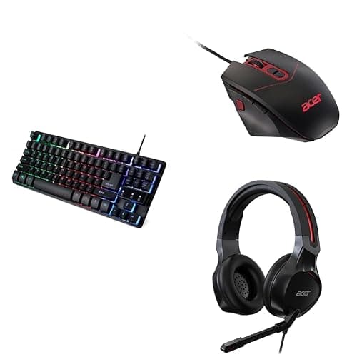 Acer Nitro Ultimate Gaming Combo Set | Nitro Gaming Keyboard QWERTY GB X Gaming Mouse X Gaming Headset - Image 1
