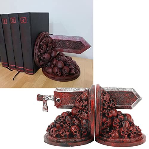 Berserk Bookends, Vintage Resin Berserk Anime Bookends Decorative,Furious Dragon Slayer Bookends, Unique Bookends Ornament for Desk Decoration - Image 1