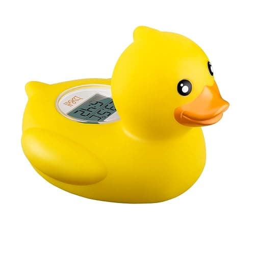 b&h Baby Bath Thermometer, The Infant Bath Floating Toy Safety Temperature Water Thermometer, Baby Bath Essentials (Classic Duck) - Image 1