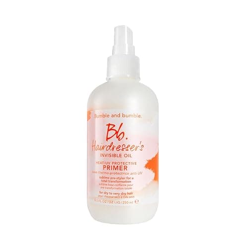 Bumble and bumble. Hairdresser's Invisible Oil Heat/UV Protection Leave-In Conditioner Hair Primer | Hydrating, Anti Frizz, Color Safe | Straight, Coily | With Argan Oil + Coconut Oil - Image 1