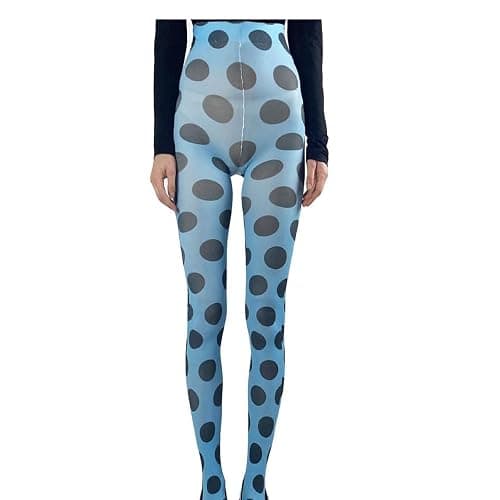 Vintage 60s Printed Funky Tights for Women Y2K Tie Dye Mesh Pantyhose Skinny Body Shaping Leggings Streetwear - Image 1