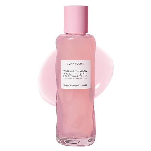 Glow Recipe PHA + BHA Face Toner - Korean Skin Care Pore Minimizer & Gentle Facial Exfoliator for Tightening, Hydrating & Exfoliating - Glycerin, Watermelon & Cactus Water (150ml) - Image 1