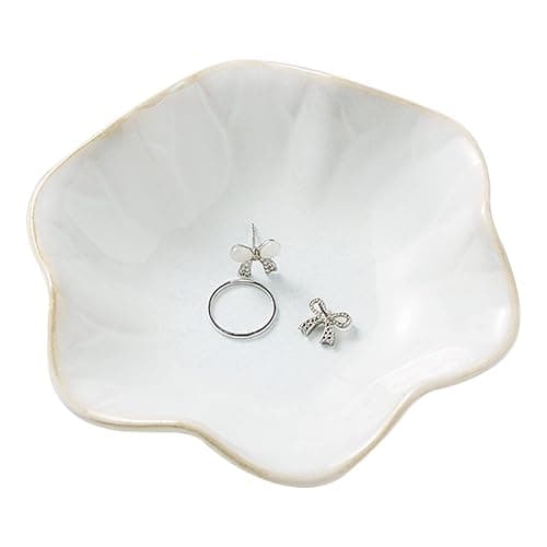 Ring Dish Tray, Jewelry Dish Holder, Key Bowl, Trinket Tray, Earring Holder, Decoration Plate for Women - Image 1