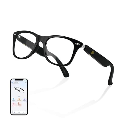 AI Smart Translation Glasses, Noise Reduction & Anti-Blue Light, Powered By GPT, Support 165+ Languages Multi-Functional Translator Glasses, Unisex Audio Bluetooth Glasses for Work, Travel & Study - Image 1