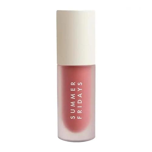 Summer Fridays Dream Lip Oil - Tinted Lip Oil with Moisturizing Sheer Coverage, High-Shine and Deep Hydration - Non-Sticky Formula for Long-Lasting Softness - Blush Dreams (0.15 Oz) - Image 1