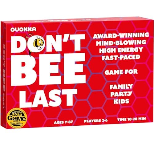 QUOKKA Family Board Games for Kids 8-12 - Party Game for Kids & Adults Game Night - Fast Paced | Easy to Learn | 2-6 Players - Card Game for Teen Boys and Girls Ages 6 7 10 Year Olds - Image 1