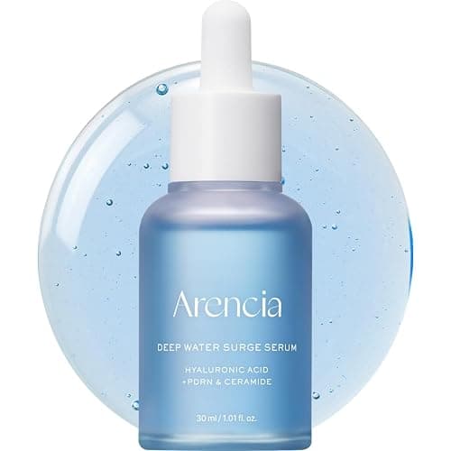 Arencia Deep Hydration Serum - Cica PDRN + Hyaluronic Acid + Ceramide, Panthenol, Smooths fine line for plump glass skin, Korean Skincare 30ml 1.01 fl.oz - Image 1
