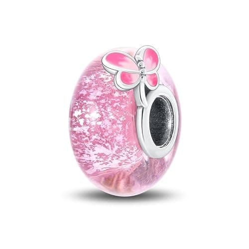 TINSLO Charm Anhänger Damen 925 Sterling Silber für Armband Charms Beads passend für Pandora Armband und Halskette, Kompatibel mit Europäischen Armbänder für Frauen Mädchen B2 - Image 1