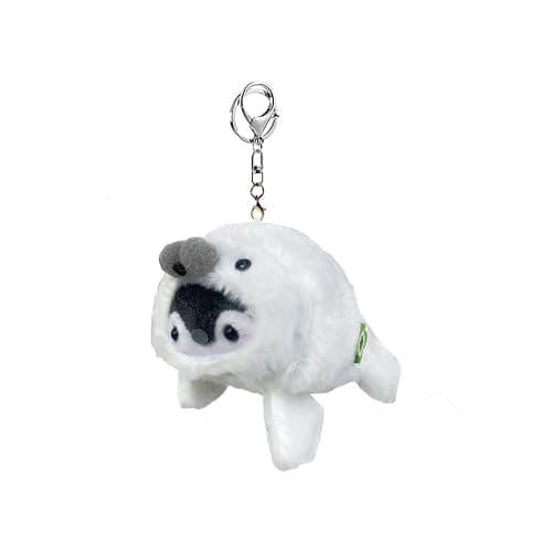 Vitaniya Marine Animal Keychain, Cute Seal Keychain Kawaii,Seal Penguin,Cute Keychains for Backpacks,Dress Up Penguin Series. (O) - O - Image 1