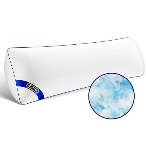 Syrinx Memory Foam Body Pillow Insert for Adults, 20x54 Inch Full Body Pillow for Side Sleepers, Firm & Supportive Long Pillow for Bed, Soft Hypoallergenic Filling, White - Image 1
