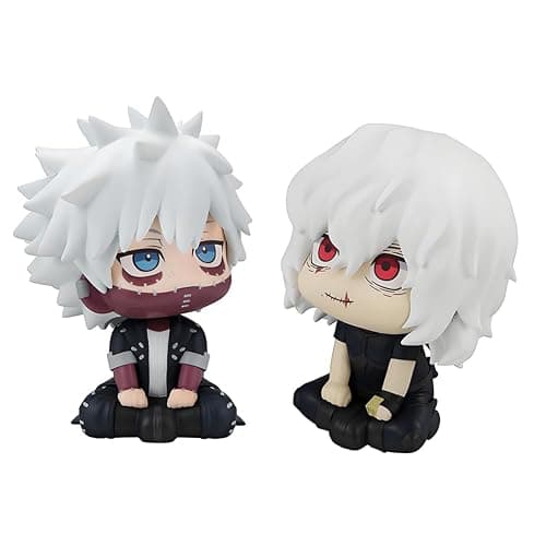 HBGIAY MHA Dabi Look up Figure Tomura Shigaraki Action Figure Sitting Pose Cute MHA Figurine Toga Himiko Statue Collectibles Gift - Image 1