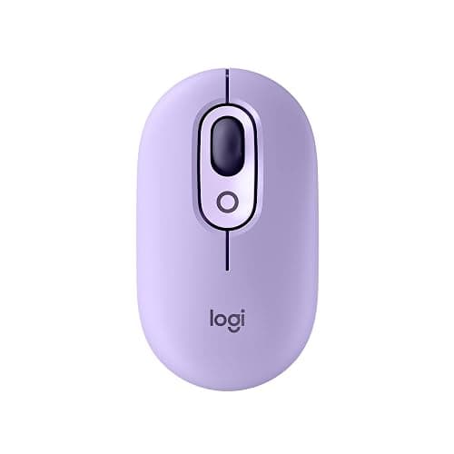 Logitech POP Mouse, Compact and Portable Wireless Bluetooth Mouse - Cosmos | Compact, portable, programmable buttons, easy-switch between up to 3 devices, for laptop, tablet, PC - Image 1