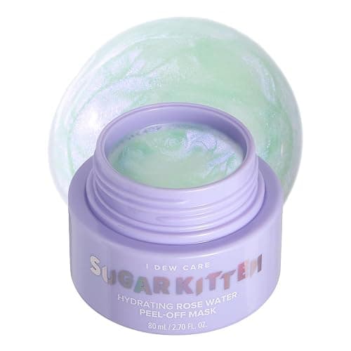 I DEW CARE Peel-off Mask - Sugar Kitten | Hydrating Face Mask For Dry Skin with Hyaluronic Acid, 2.70 Fl Oz - Image 1