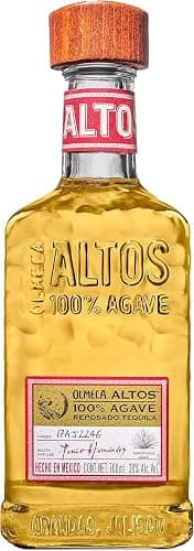 Olmeca Altos Reposado Tequila 70cl, 38% ABV/Made from 100% Blue Weber Agave, Top Ranked Tequila for Margaritas and Palomas, Award Winning, Aged in Bourbon Casks, Grown in Los Altos, Mexico - Image 1