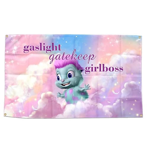 Funny Beliefs Happiness Tapestry 3 * 5 Feet With Four Brass Buttonholes For Hanging Suitable For Indoor University Dormitory Party Tapestry Art poster (girlboss) - Image 1