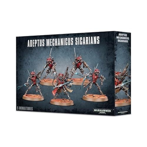 Games Workshop 99120116003 Adeptus Mechanicus Sicarians Action Figure, 12 years to 99 years, Black - Image 1