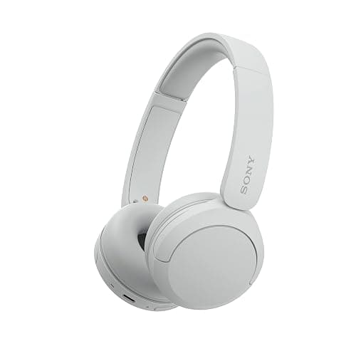 Sony WH-CH520 Wireless Bluetooth On-Ear Headphones, Lightweight Design, Up to 50hr Battery Life, Quick Charge, EQ, Clear Call Quality, iOS & Android - White - Image 1