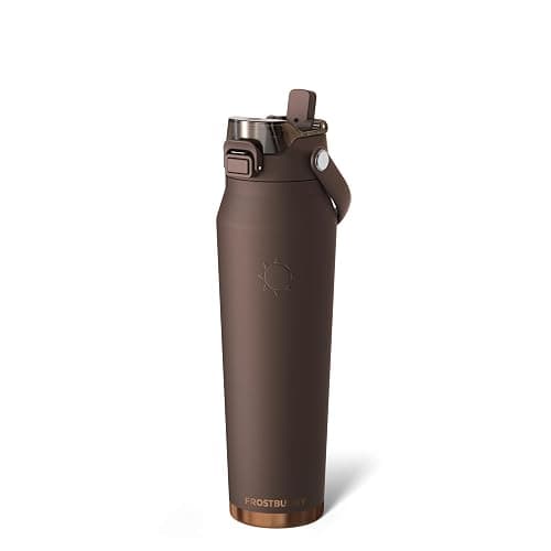 Frost Buddy 32oz Insulated Water Bottle with Straw & Chug Lid | Leak-Proof Stainless Steel | 24-Hours Cold | Sweat-Proof, Cup Holder Friendly | Ideal for Gym, Travel, Sports & Everyday Hydration - Image 1