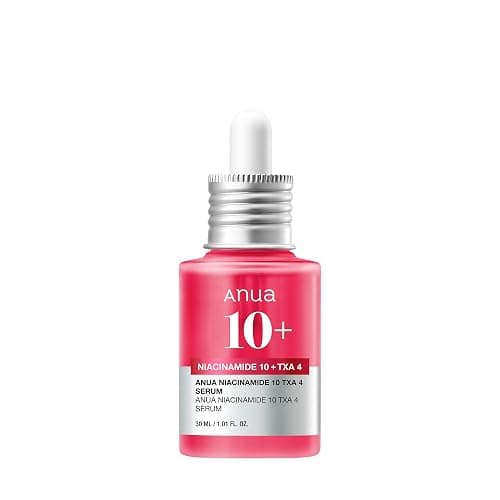 Anua Niacinamide 10 + TXA 4 Serum, Korean Skincare, 1.01 fl.oz | Dark Spot Care, Hyaluronic Acid, Tranexamic Acid, Lightweight & Hydrating All-in-One Daily Facial Serum for Glass Skin - Image 1