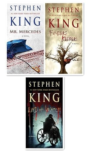 The Bill Hodges Trilogy Series 3 Books Set - Mr. Mercedes; Finders Keepers; End of Watch (Mass Market Paperback) - Image 1