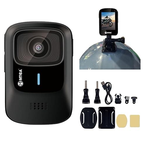 MTCA Helmet Action Camera – 4K Ultra HD 16MP Waterproof Sports Cam, 145° Wide-Angle, Includes Helmet Mount & Accessories for Motorcycle, Bike & Outdoor Adventures(can Connect Phone via WiFi) - Image 1