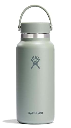 Hydro Flask 32 Oz Stainless Steel Wide Mouth Water Bottle with Leakproof Flex Cap, Birch - Birch - 32 Ounces - Image 1