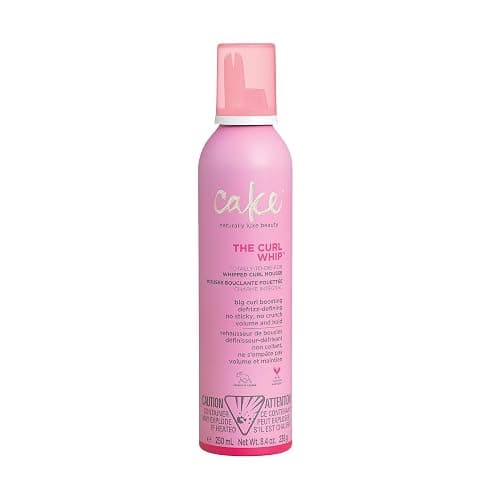 Cake Beauty Whipped Curl Defining & Volumizing Mousse – Aloe Vera Vitamin E for Flexible Hold - Vegan No Heat Curls Wavy Curly Hair Sulfate Cruelty Free Products For Women - Image 1