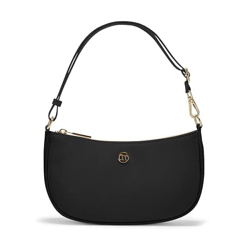 Shoulder Bag for Women Handbags with Adjustable Strap Underarm Purse Mini Clutch Purses Trendy Crescent Bags 1L - Image 1