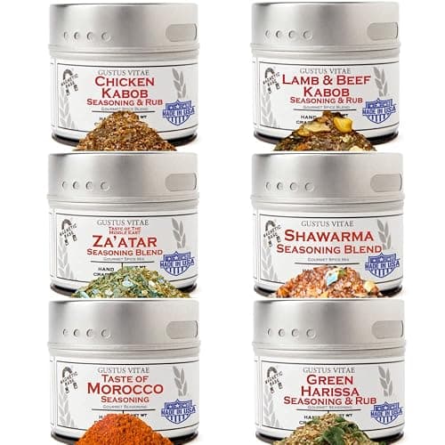 Middle Eastern Seasonings Gift Set by Gustus Vitae
