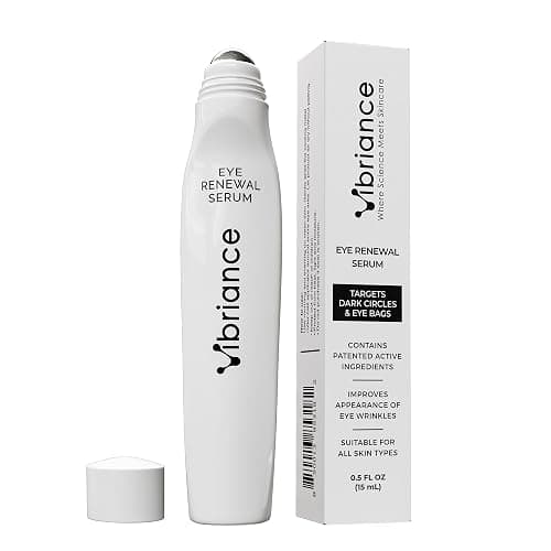 Vibriance Eye Renewal Serum - Dark Circles and Puffiness Treatment - Caffeine Formula for Reducing Bags - Image 1