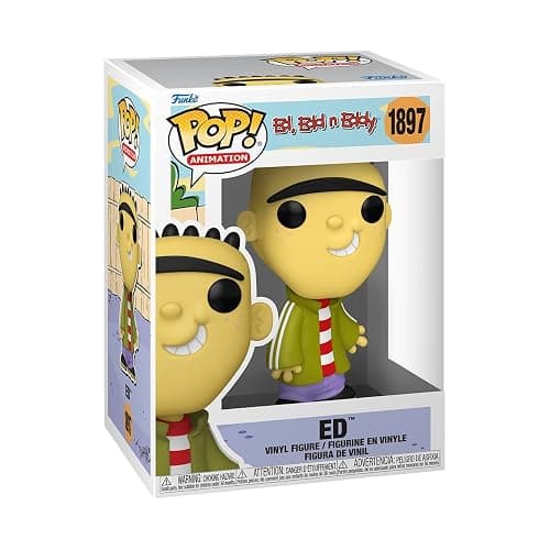 Funko Pop Animation: Ed EDD N Eddy - Ed - 1/6 Odds for Rare Chase Variant - Collectable Vinyl Figure - Gift Idea - Official Merchandise - Toys for Kids & Adults - Cartoon/Animation Fans - Image 1