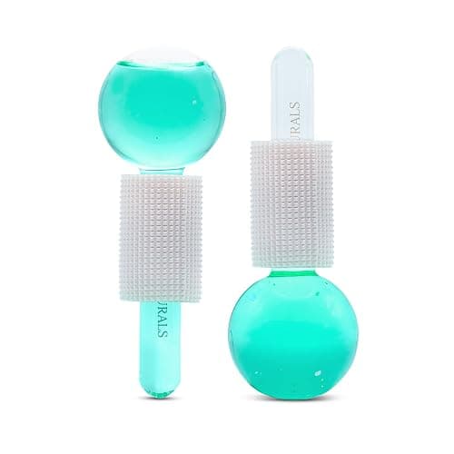 Satavi Naturals Beauty Ice Globes (Heat-Resistant & Freezer-Safe) Luxurious Facial Tools for Radiant Skin, Enhances Circulation to Tighten Skin, Reduce Puffiness, Minimize Pores, Alleviate Tension - Image 1
