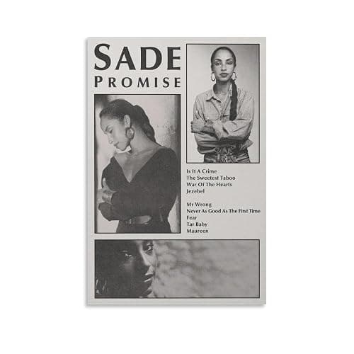 IVNE HY5V Sade Promise 2 Canvas Poster Wall Decorative Art Painting Living Room Bedroom Decoration Gift Unframe-style12x18inch(30x45cm) - Image 1