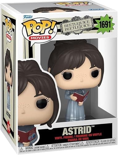 POP Movies: Beetlejuice Beetlejuice - Astrid Funko Vinyl Figure (Bundled with Compatible Box Protector Case), Multicolor, 3.75 inches - Image 1
