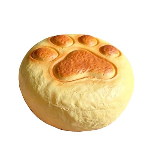 Squishy Toys, Cute Squeeze Bread Toast Cat Paw Sqweezy Slow Rising, Soft Squishies Party Favors for Anxiety Stress Relief, Original Sensory Fidget Novelty Relax Toy and Gift for Adults-Paw - Image 1