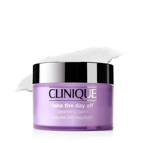 Clinique Take The Day Off Cleansing Balm Makeup Remover | Dissolves Face + Eye Makeup and Sunscreen | For All Skin Types - Image 1