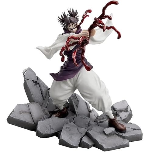 MABAIUDE JJK Figure Choso Statue, 20CM Anime Figurine Choso JJK Statue, 1/7 Scale Fighting Scene Chōsō Figure Sculpture, Handmade Collectible Desktop Figure Decoration for Fans - Image 1