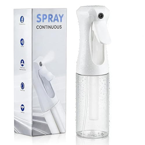 HPPFFY Continuous Spray Bottle, 6.8 OZ Hair Spray Bottles, Ultra-Fine Mister Spray Bottle for Hairstyling, Cleaning, Plants, Pets, Salons, and More (1 Pack) - Image 1