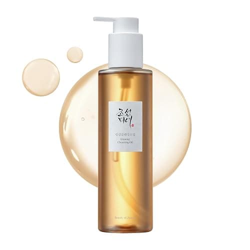 Beauty of Joseon Ginseng Cleansing Oil Waterproof Makeup Remover for Sensitive, Acne-Prone Facial Skin. Korean Skin Care for Men and Women, 210ml, 7.1 fl.oz - Ginseng Cleansing Oil - Image 1